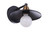 Craftmade 12508FBSB1 Isaac 1 Light Wall Sconce in Flat Black/Satin Brass