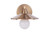 Craftmade 12508SB1 Isaac 1 Light Wall Sconce in Satin Brass