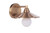 Craftmade 12508SB1 Isaac 1 Light Wall Sconce in Satin Brass