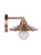 Craftmade 12508SB1 Isaac 1 Light Wall Sconce in Satin Brass