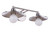 Craftmade 12519BNK2 Isaac 2 Light Vanity in Brushed Polished Nickel