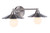 Craftmade 12519BNK2 Isaac 2 Light Vanity in Brushed Polished Nickel