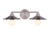 Craftmade 12519BNK2 Isaac 2 Light Vanity in Brushed Polished Nickel