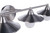 Craftmade 12537BNK4 Isaac 4 Light Vanity in Brushed Polished Nickel