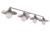Craftmade 12537BNK4 Isaac 4 Light Vanity in Brushed Polished Nickel