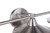 Craftmade 12537BNK4 Isaac 4 Light Vanity in Brushed Polished Nickel