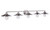Craftmade 12546BNK5 Isaac 5 Light Vanity in Brushed Polished Nickel