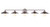 Craftmade 12546BNK5 Isaac 5 Light Vanity in Brushed Polished Nickel
