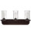 Thornton 3 Light Vanity in Aged Bronze Brushed