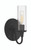 Craftmade 38061-ESP Modina 6.75 in. 1 -Light Espresso Finish Wall Sconce with Clear Glass