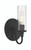 Craftmade 38061-ESP Modina 6.75 in. 1 -Light Espresso Finish Wall Sconce with Clear Glass