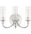 Craftmade 38063-CH Modina 16 in. 3 -Light Chrome Finish Vanity Light with Clear Glass