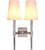 Ella Wall Sconce 2  Light  Polished Nickel