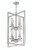 Chicago 8 Light Foyer in Brushed Polished Nickel
