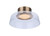 Craftmade 55181-SB-LED Centric 12.5" LED Flushmount in Satin Brass