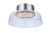 Craftmade 55182-BNK-LED Centric 13.75" LED Flushmount in Brushed Polished Nickel