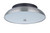 Craftmade X6811-FBBNK-LED Soul 1 Light 10.5" LED Flushmount in Flat Black/Brushed Polished Nickel