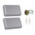 Builder  2 Chime Kit in Brushed Satin Nickel