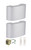 Craftmade CK2002-BN Designer 2 Chime Kit in Brushed Satin Nickel