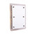 Recessed LED Illuminated Chime with Artisan Glass
