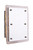 Recessed LED Illuminated Chime with Artisan Glass