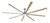 Craftmade FLE100AGV8 Fleming 100 in. Indoor/Outdoor Dual Mount Aged Galvanized Ceiling Fan Integrated LED Light Kit w/ Remote & Wall Control