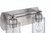 Craftmade 17614BNK2 Hendrix 14 in. 2 Light Brushed Polished Nickel Finish Vanity Light with Clear Glass