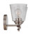 Craftmade 19616BNK2 Drake 15.5 in. 2 Light Brushed Polished Nickel Finish Vanity Light with Seeded Glass