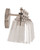 Craftmade 19633BNK4 Drake 33.08 in. 4 Light Brushed Polished Nickel Finish Vanity Light with Seeded Glass