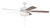 Craftmade S111W5-60WWOK Super Pro-111 60 in. Indoor Dual Mount White Ceiling Fan with Optional LED White Bowl Light Kit