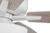 Craftmade S111W5-60WWOK Super Pro-111 60 in. Indoor Dual Mount White Ceiling Fan with Optional LED White Bowl Light Kit