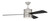 Craftmade MRN52BNK3 Morrison 52 in. Indoor Dual Mount Brushed Polished Nickel Ceiling Fan, Smart Wi-Fi Enabled Remote & Integrated LED Light