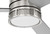 Craftmade MRN52BNK3 Morrison 52 in. Indoor Dual Mount Brushed Polished Nickel Ceiling Fan, Smart Wi-Fi Enabled Remote & Integrated LED Light