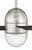 Craftmade PIL52BNK3 Pill 52 in. Indoor Dual Mount Brushed Polished Nickel Ceiling Fan, Smart Wi-Fi Enabled Remote & Integrated LED Light