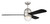 Craftmade PIL52BNK3 Pill 52 in. Indoor Dual Mount Brushed Polished Nickel Ceiling Fan, Smart Wi-Fi Enabled Remote & Integrated LED Light