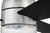 Craftmade PIL52BNK3 Pill 52 in. Indoor Dual Mount Brushed Polished Nickel Ceiling Fan, Smart Wi-Fi Enabled Remote & Integrated LED Light