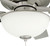 Craftmade OS211PN5 Outdoor Super Pro Plus-211 60 in. Indoor/Outdoor Dual Mount Painted Nickel Ceiling Fan with Optional LED Bowl Light Kit