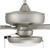 Craftmade OS119PN5 Outdoor Super Pro 119-60 in. Indoor/Outdoor Dual Mount Painted Nickel Ceiling Fan with Optional LED Light Kit