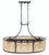 Craftmade 54576-ABZ Malaya 6 Light Island in Aged Bronze Brushed