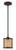 Craftmade 54591-ABZ Malaya 1 Light Mini Pendant in Aged Bronze Brushed