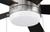 Light Off, Close up, Light kit,Fan Bottom