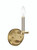 Craftmade 54861-BNKSB Stanza 1 Light Wall Sconce in Brushed Polished Nickel/Satin Brass