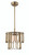 Melody 1 Light Pendant in Satin Brass