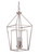 Hudson 4 Light Small Foyer in Polished Nickel