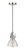 Craftmade P831PLN1-C State House 60-Watt 1 Light Polished Nickel Finish Dining/Kitchen Island Mini Pendant with Clear Glass, No Bulb Included