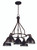 Craftmade 35925-ABZ Timarron 5 Light Down Chandelier in Aged Bronze Brushed