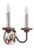 Ashwood Vanity 2  Light  Polished Nickel / Grey Wood