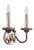 Ashwood Vanity 2  Light  Polished Nickel / Grey Wood