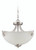 Almeda 3 Light Convertible Semi Flush/Pendant in Satin Nickel