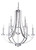 Hayden 9 Light Chandelier in Chrome